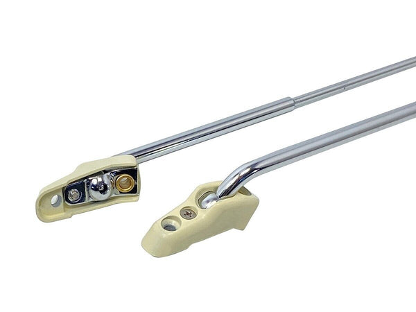 Sunvisor Metal Rod Bracket Set Left Right for Mercedes R107 SL