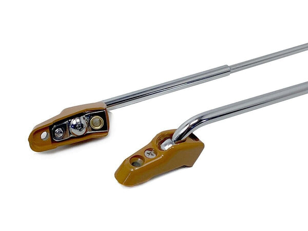Sunvisor Metal Rod Bracket Set Left Right for Mercedes R107 SL